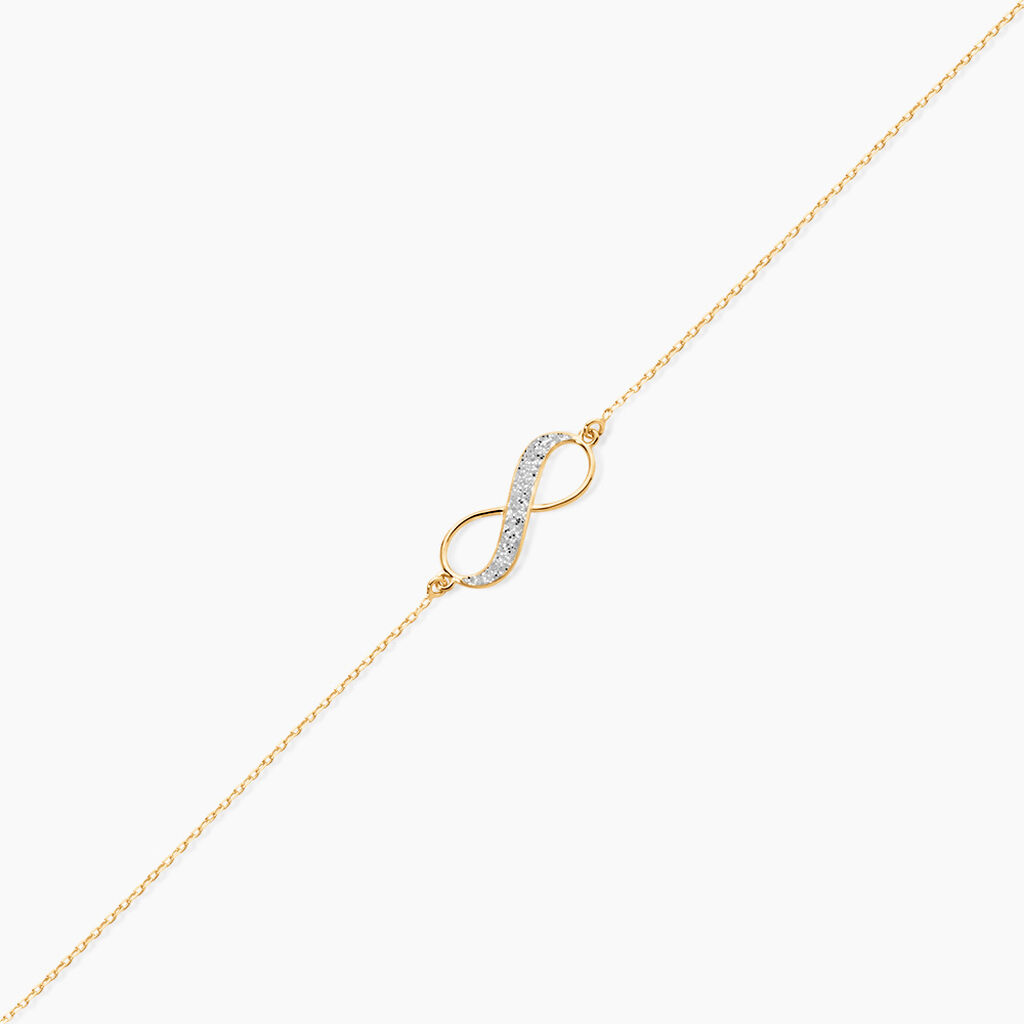 Cha&icirc;ne De Cheville Esparcette Or Jaune - Cha&icirc;nes de cheville Femme | Histoire d&rsquo;Or