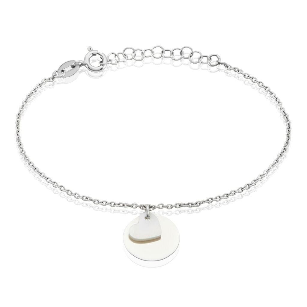 Bracelet Argent Blanc Tana Nacre - Bracelets Femme | Histoire d’Or