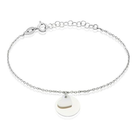 Bracelet Argent Blanc Tana Nacre - Bracelets Femme | Histoire d’Or