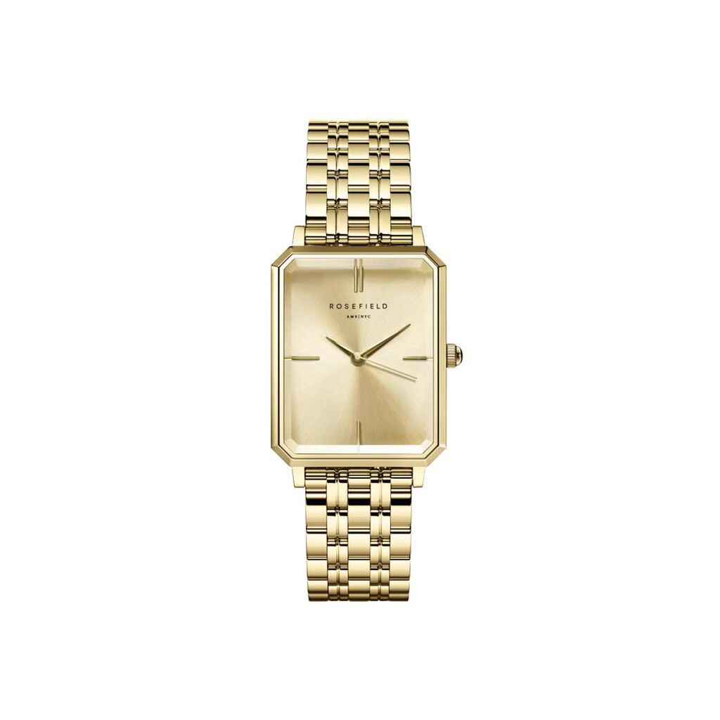 Montre Rosefield Octagon Champagne - Id&eacute;es cadeaux Femme | Histoire d&rsquo;Or