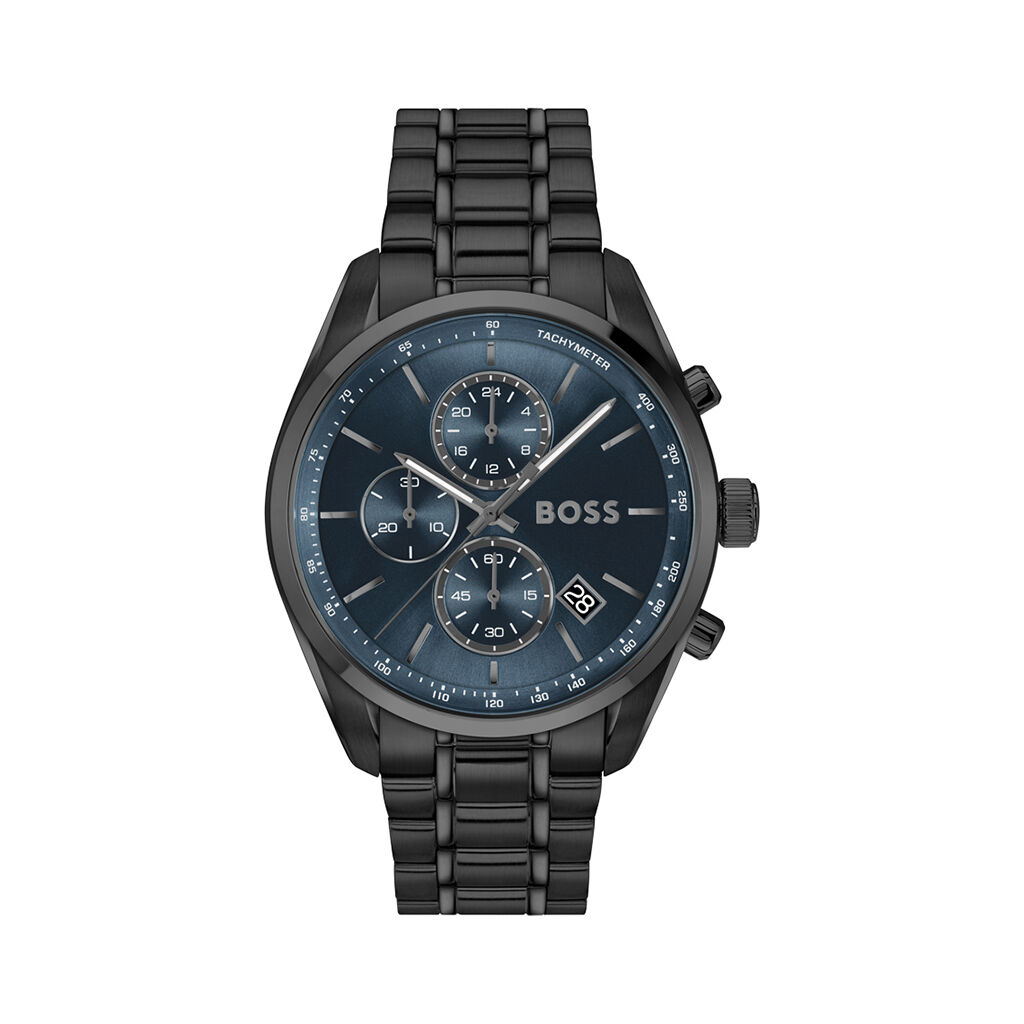 Montre Boss Grand Prix 44 Bleu - Montres Homme | Histoire d&rsquo;Or