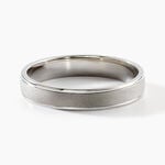 Alliance Padarge Palladium Blanc Ruban - Alliances Unisex | Histoire d&rsquo;Or