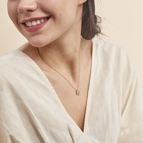 Collier Plaqué Or Sadoth Oxydes De Zirconium - Colliers Femme | Histoire d’Or