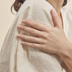 Alliance Florence Argent Blanc Oxyde De Zirconium - Alliances Femme | Histoire d&rsquo;Or