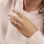 Alliance Romaine Ruban Plat Or Bicolore - Alliances Unisex | Histoire d&rsquo;Or