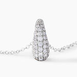 Collier Tiwa Argent Bicolore Oxyde De Zirconium - Colliers fantaisie Femme | Histoire d&rsquo;Or