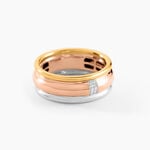 Bague Hajila Or Tricolore Diamant - Bagues avec pierre Femme | Histoire d&rsquo;Or