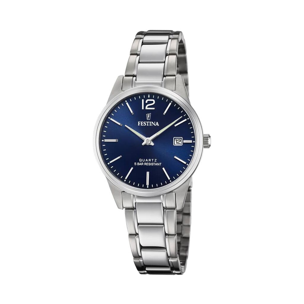Montre Classique Bleu - Montres Femme | Histoire d’Or