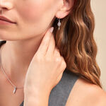 Cr&eacute;oles Islene Argent Blanc Oxyde De Zirconium - Boucles d'oreilles cr&eacute;oles Femme | Histoire d&rsquo;Or