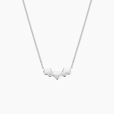 Collier Te Amo Argent Blanc - Colliers fantaisie Femme | Histoire d’Or