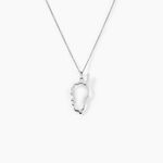 Pendentif Corse Argent Blanc - Pendentifs Famille | Histoire d&rsquo;Or