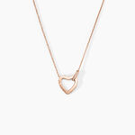 Collier Elanda Argent Rose Oxyde De Zirconium - F&ecirc;te des m&egrave;res Femme | Histoire d&rsquo;Or