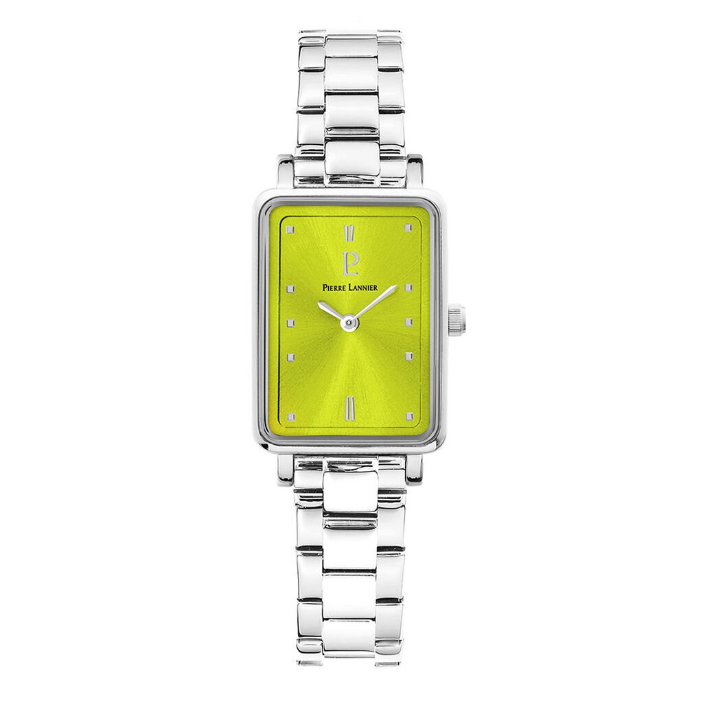 Montre Pierre Lannier Ariane Vert - Montres Femme | Histoire d&rsquo;Or