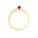 Bague Hardy Or Jaune Rubis Diamant - Bagues solitaires Femme | Histoire d’Or