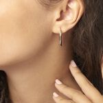 Cr&eacute;oles Doralynne Or Bicolore - Boucles d'oreilles cr&eacute;oles Femme | Histoire d&rsquo;Or