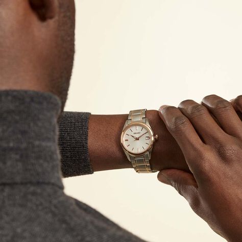 Montre Seiko Classique Blanc - Montres Homme | Histoire d’Or