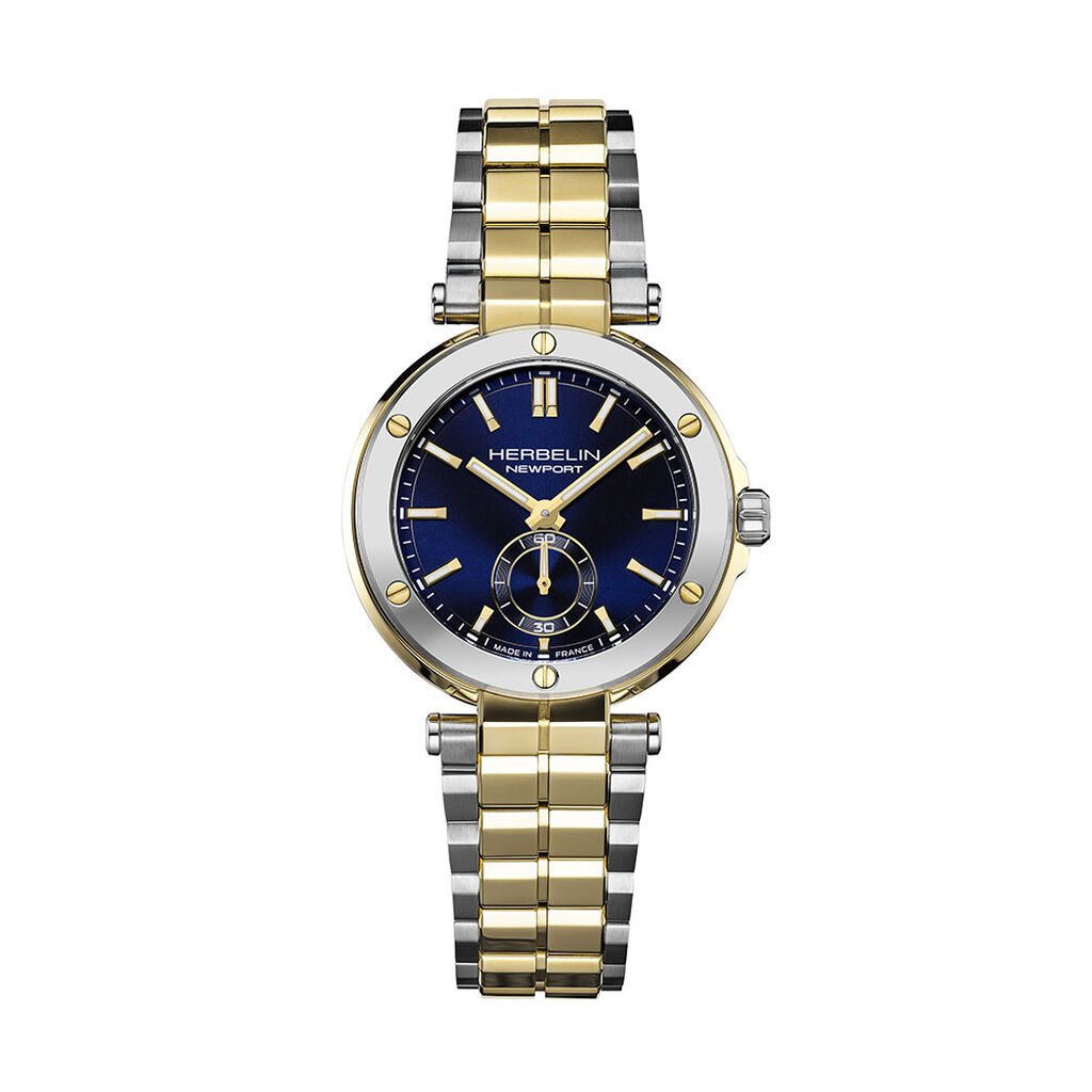 Montre Herbelin Newport Bleu - Montres Femme | Histoire d&rsquo;Or