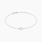 Bracelet Ysalis Argent Blanc - Bracelets Femme | Histoire d&rsquo;Or