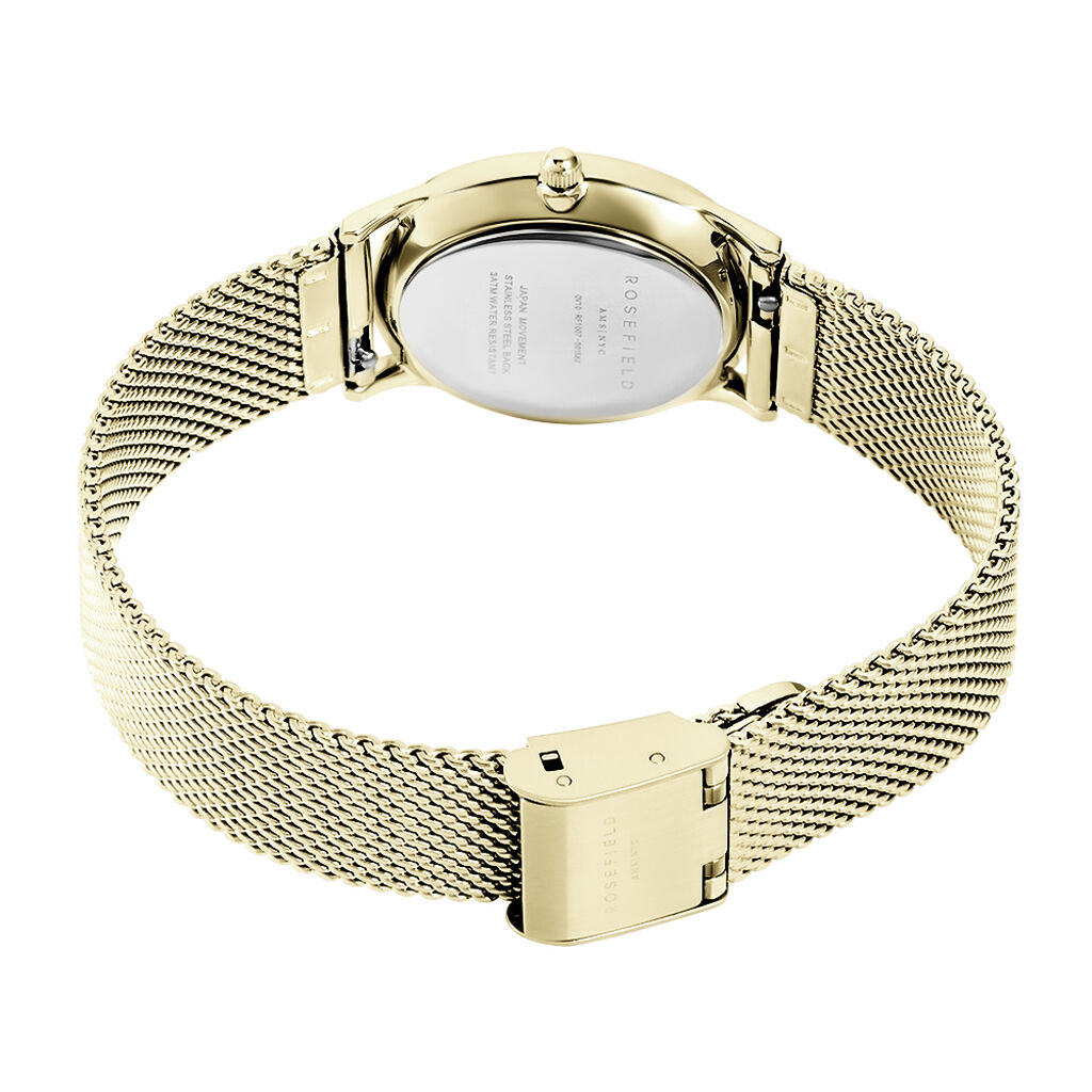 Montre Rosefield Oval Blanc - Id&eacute;es cadeaux Femme | Histoire d&rsquo;Or