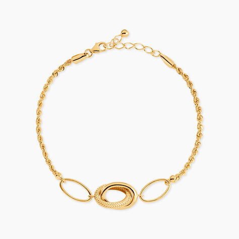 Bracelet Cordelia Or Jaune - Bijoux sans pierre Femme | Histoire d&rsquo;Or