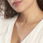 Pendentif Klementine Or Jaune Oxyde De Zirconium - Pendentifs Famille | Histoire d&rsquo;Or