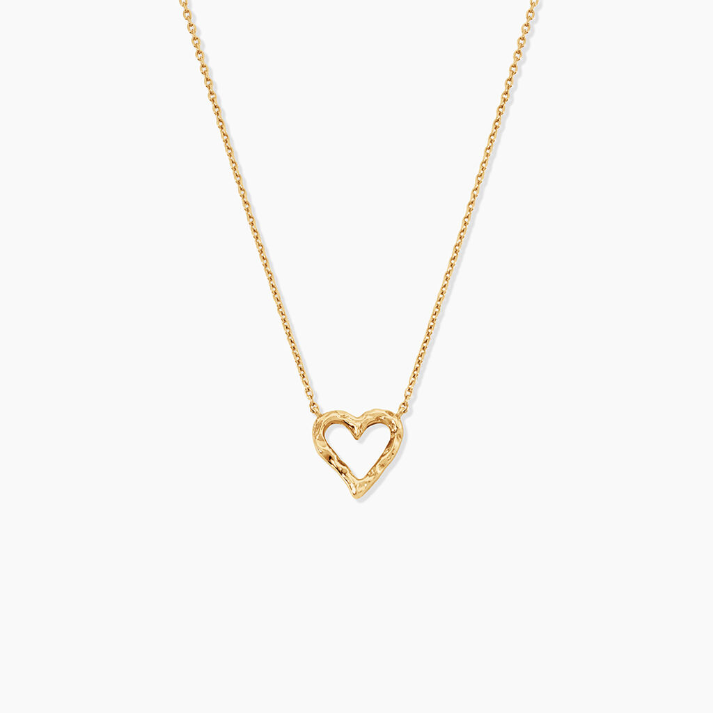 Collier Osamu Argent Dor&eacute; A L'Or 750/1000 - F&ecirc;te des m&egrave;res Femme | Histoire d&rsquo;Or