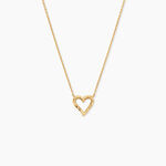 Collier Osamu Argent Dor&eacute; A L'Or 750/1000 - F&ecirc;te des m&egrave;res Femme | Histoire d&rsquo;Or