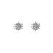 Boucles D'oreilles Puces Platine Alden Diamants - Clous d'oreilles Femme | Histoire d’Or