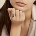 Bague Cleya Argent Blanc Céramique - Bagues avec pierre Femme | Histoire d’Or