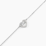 Bracelet Delicata Argent Blanc Oxyde De Zirconium - F&ecirc;te des m&egrave;res Femme | Histoire d&rsquo;Or