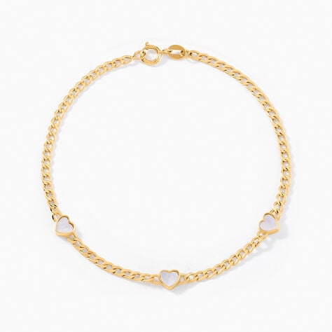 Bracelet Sweetheart Or Jaune Nacre - Bracelets Femme | Histoire d’Or