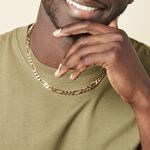 Cha&icirc;ne Bixente Plaqu&eacute; Or Jaune - Chaines Homme | Histoire d&rsquo;Or