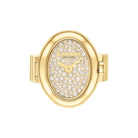 Montre Coach Sammy Watch Ring Dor&eacute; - Montres Femme | Histoire d&rsquo;Or