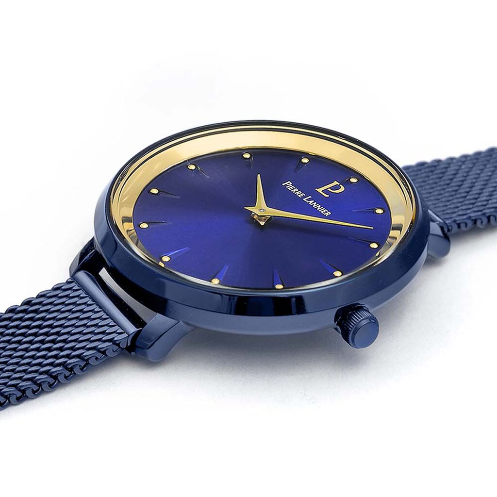 Montre Pierre Lannier Asteroide Bleu - Montres Femme | Histoire d’Or