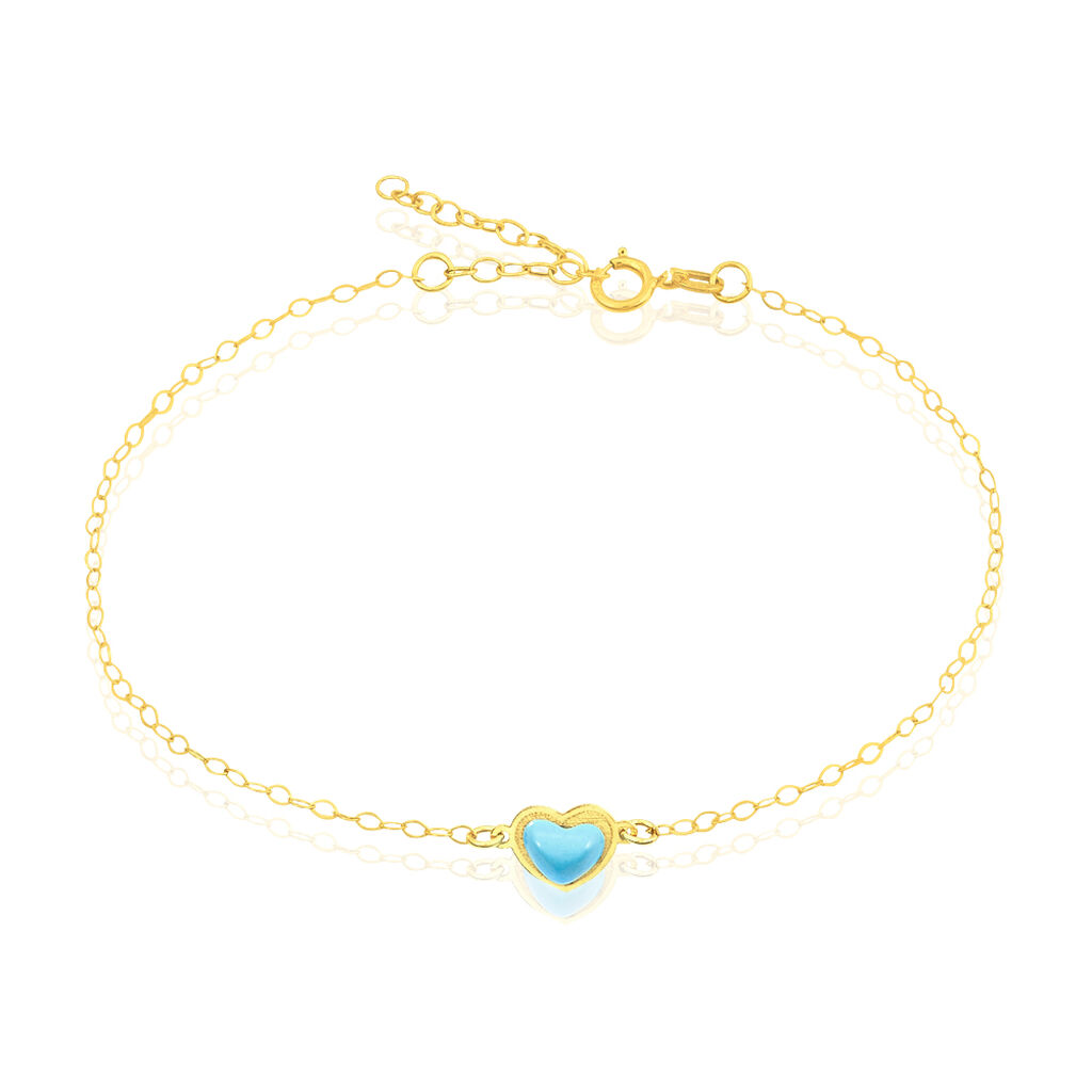 Bracelet Or Jaune - Bracelets Coeur Femme | Histoire d’Or