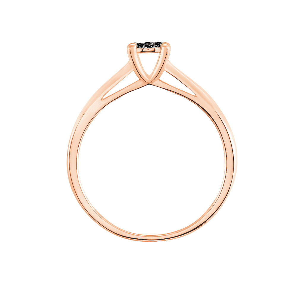 Bague Solitaire Collection Grace Or Rose Diamant - Bagues solitaires Femme | Histoire d&rsquo;Or