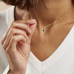 Collier Emotion Or Jaune Saphir Diamant - Colliers Femme | Histoire d&rsquo;Or