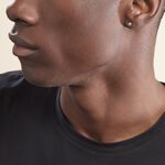 Boucles D'oreilles Puces Doreen Carre Or Jaune Oxyde De Zirconium - Clous d'oreilles Femme | Histoire d&rsquo;Or