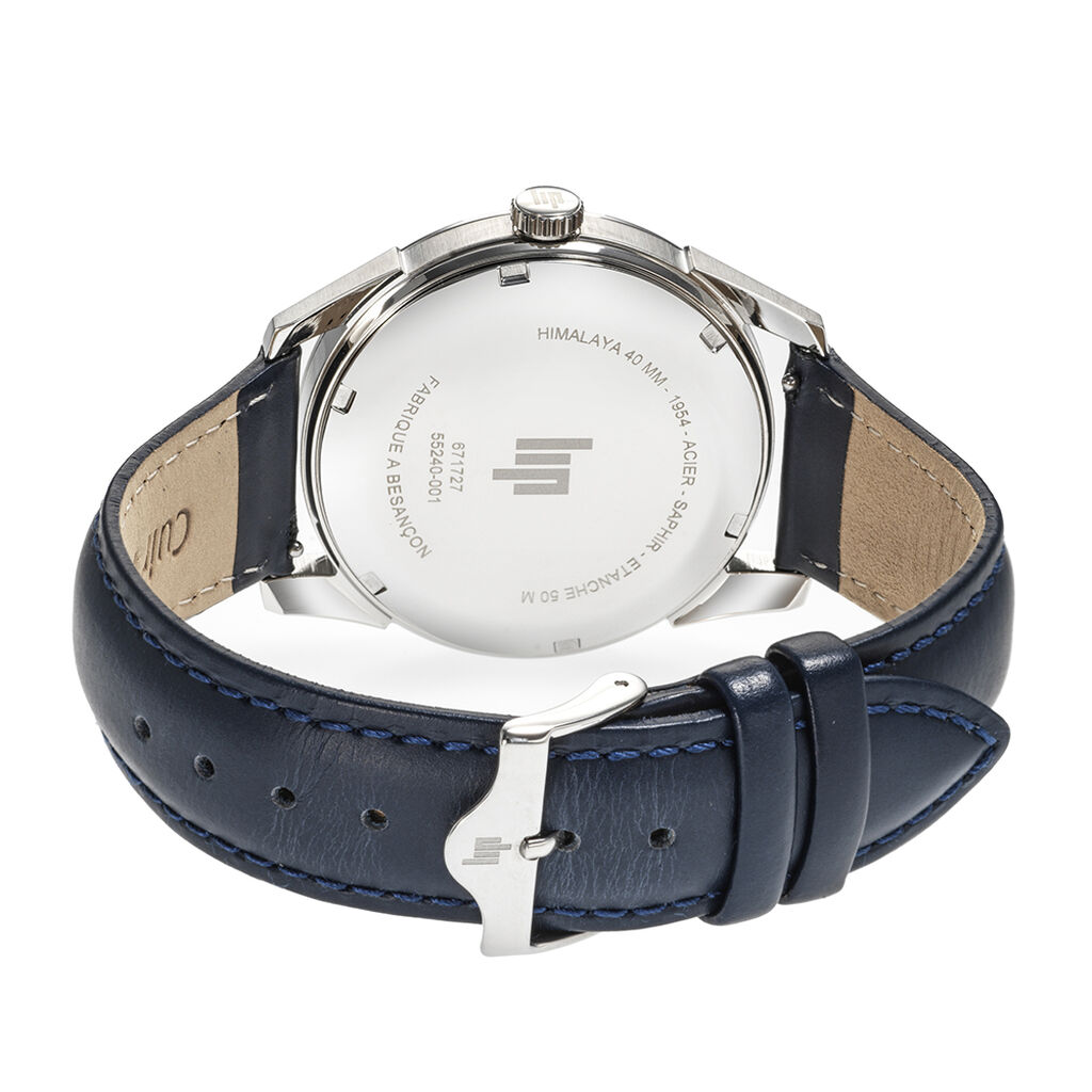 Montre Lip Himalaya 40 Argent&eacute; - F&ecirc;te des p&egrave;res Homme | Histoire d&rsquo;Or