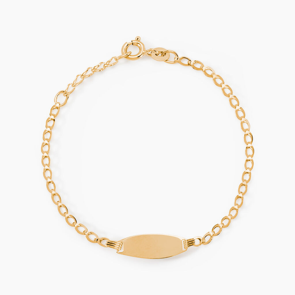 Bracelet Identité Marcel Or Jaune