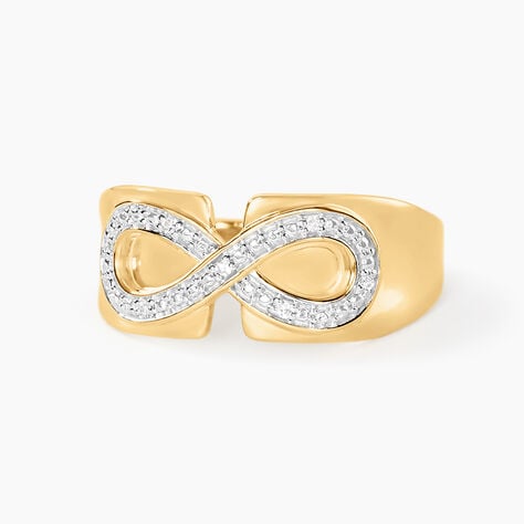 Bague Heracleitus Or Jaune Diamant - Bagues avec pierre Femme | Histoire d’Or