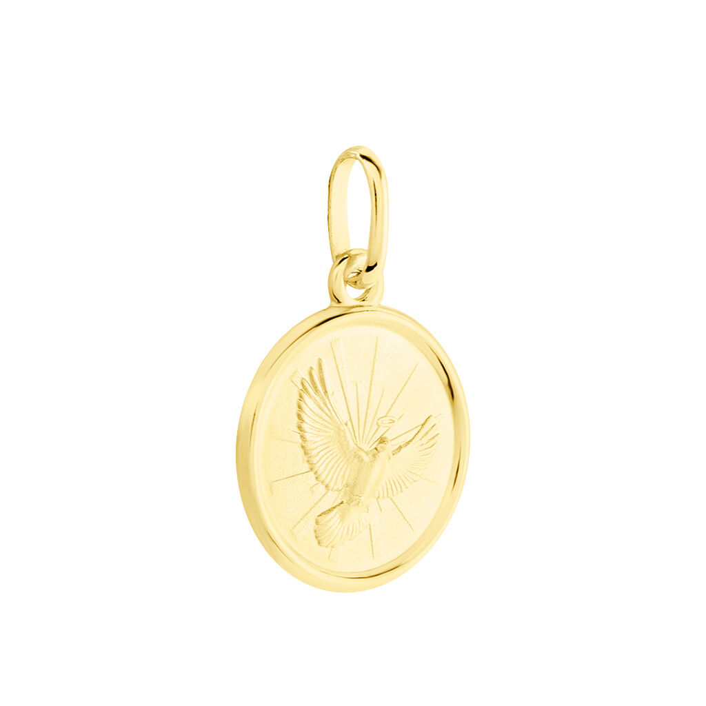 Pendentif Spirit Or Jaune - Pendentifs Baptême Famille | Histoire d’Or