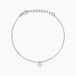 Bracelet Saya Argent Blanc Oxyde De Zirconium - Bracelets Femme | Histoire d&rsquo;Or