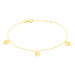 Chaîne De Cheville Siobhan Or Jaune - Bijoux Plume Femme | Histoire d’Or
