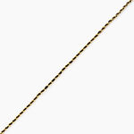 Bracelet Nelli Acier Jaune - Bracelets cordon Femme | Histoire d&rsquo;Or