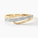 Bague Solena Or Jaune Diamant - Bagues avec pierre Femme | Histoire d’Or