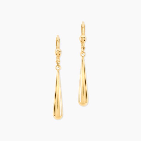 Boucles D'Oreilles Pendantes Botum Or Jaune - Boucles d'oreilles pendantes Femme | Histoire d&rsquo;Or