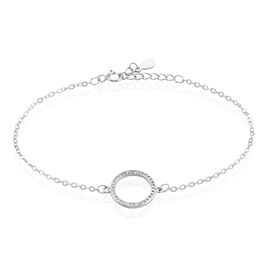 Bracelet Grâces Argent Blanc Oxyde De Zirconium - Bracelets fantaisie Femme | Histoire d’Or