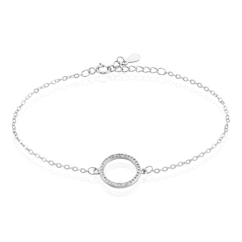 Bracelet Grâces Argent Blanc Oxyde De Zirconium - Bracelets Femme | Histoire d’Or