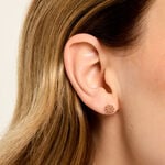 Boucles D'Oreilles Puces Tianna Plaqu&eacute; Or Jaune - Boucles d'oreilles fantaisie Femme | Histoire d&rsquo;Or